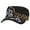 Black - Leopard Paw Print, variant on Top Headwear Womens Print Adjustable Cadet Cap - Pink Zebra - Horseshoe