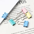 thumbnail image 3 of Unique Bargains Office Paper Document Organize 15mm Metal Bookbinding Binder Clips 60pcs, 3 of 6
