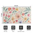 thumbnail image 5 of Pioneer Flower Floral Print Pattern Door Rugs,Washable Non Slip Door Mats Indoor,Decorative Door Mats,Entry Mat Indoor for Entrance,Bedroom,Kitchen,Bathroom,17"x30", 5 of 6