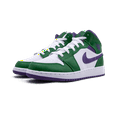 thumbnail image 2 of JORDAN GRADE SCHOOL Air Jordan 1 Mid GS "Hulk" 554725 300 from Stadium Goods, 2 of 6