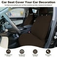 thumbnail image 3 of Eurhowing Universal Car Seat Covers, Non-Slip Front Car Seat Covers Set of 2, Breathable Jacquard Auto Seat Protectors for Cars SUV Sedan Truck, Coffee, 3 of 8