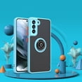 thumbnail image 6 of For Samsung Galaxy Z Flip 6 Matte Frosted Hybrid with Magnetic Ring Holder Stand [Rotate Ring Holder] Shockproof Phone Case Cover by Xpression - Sky Blue, 6 of 10