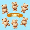 thumbnail image 2 of Teddy Grahams Honey Graham AIF4&nbsp;Snacks, 10 oz, 2 of 3