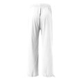thumbnail image 5 of Inleife Wide Leg Pants Women Casual High Waist Loose Pants Womens Pocket Straight Buttons Long Pants, 5 of 5