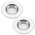 thumbnail image 1 of Uxcell Colador de Basura de Acero Inoxidable de 1.57 Pulgadas para Fregadero de Cocina 2 Paquetes, 1 of 4