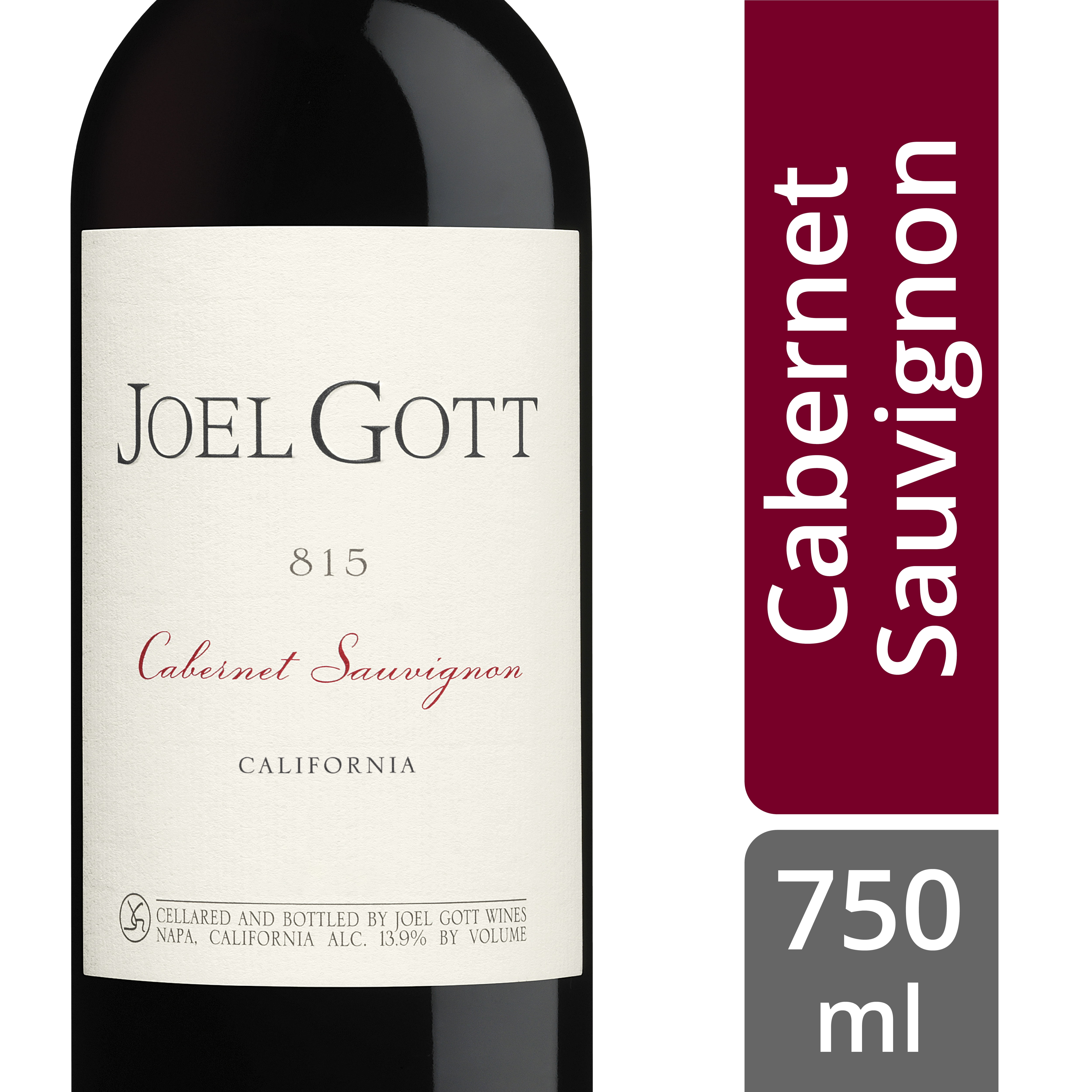 Joel Gott 815 Cabernet Red Wine, 750mL Wine