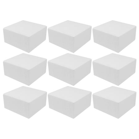

NUOLUX 24pcs Square Bricks DIY Blocks Practice Mould for Cake Fondant Crafts