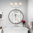 thumbnail image 4 of Designers Fountain Dita 23 inch 3-Light Brushed Gold Bathroom Vanity Light Fixture with Etched Opal Glass Shades, D289M-3B-BG, 4 of 7