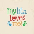 thumbnail image 4 of Inktastic My Lita Loves Me Grandchild Boys or Girls Baby T-Shirt, 4 of 5