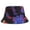 Blue, variant on Only Moment Blue UPF 80 Outdoor Protection Foldable Bucket Hat Cotton UPF 50 UV Protection Waterproof Packable Bucket Hat for Men & Women, Fishing Hiking Beach Garden One Size