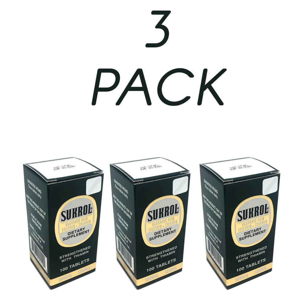 Sukrol Tablets. Brain Boosting Dietary Supplement. With Vitamins