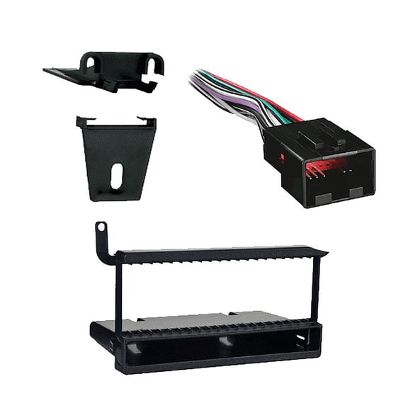 Fits Ford Escape 2004-2007 w/o Sub Metra Single DIN Dash Kit with Harmony Radio Harness