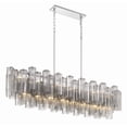 thumbnail image 2 of ADD-317-CH-SM Crystorama Lighting Addis - 14 Light Chandelier-14.25 Inches Tall and 51.75 Inches Wide-Polished Chrome Finish-Smoke Glass Color, 2 of 10