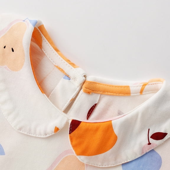 Vedolay Tops For Girl Girl's Graphic Tee Tops Short Sleeve Letter Print Summer T Shirts,A 1-2 Years