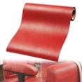 thumbnail image 2 of Self Adhesive Leather Repair Tape, Peel And Stick Leather Patch, Vinyl Repair Roll, Faux Leather Upholstery Sticker, Cuttable Furniture Refurbishment Material for Couch Furniture Sofas Car Seats, 2 of 7