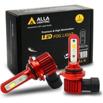 Alla Lighting 5200lm AL-R HB4 9006 LED Yellow Fog Lights Bulbs Xtreme Super Bright 9006 LED Bulb 12V LED 9006 Bulbs Upgrade for Cars, Trucks w/ 9006 Fog Light