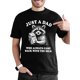 thumbnail image 1 of Dad's Milk-Themed Cotton T-Shirt - Casual Crewneck, Short Sleeve, Breathable Summer Tee for Men, Casual Sporty Tee, Summer Gifts, 1 of 5