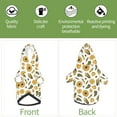 thumbnail image 6 of Xecao Cartoon Corn Pumpkin Sunflower Pattern Sweatshirts Winter Pet Dog Hoodie Puppy Coat Dog Sweaters Dog Clothes with Hat Dog Clothes Costume Outfit,Small Pets Wear-X-Small, 6 of 7