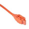 thumbnail image 3 of Extensión Eléctrica Uso rudo 20 m, 2x16 AWG naranja, 3 of 3