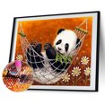 thumbnail image 3 of Cuadros Decorativos Pintura de diamantes de animales 5D DIY Taladro redondo completo Rhinestone Ehuebsd Nuevos Originales, 3 of 9