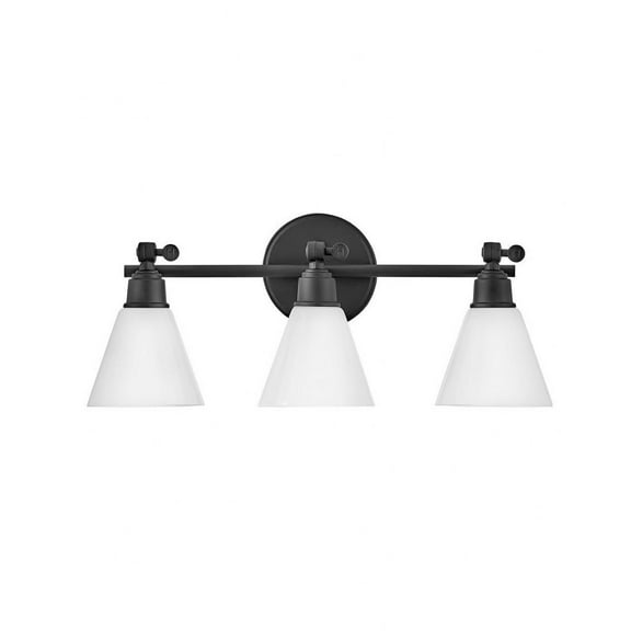 Hinkley Lighting - Arti - 3 Light Bath Vanity In Transitional Style-10 Inches