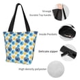 thumbnail image 3 of Bingfone Circular Women Shoulder Tote Bags Casual Bag Ladies Shopping Handbag, 3 of 6