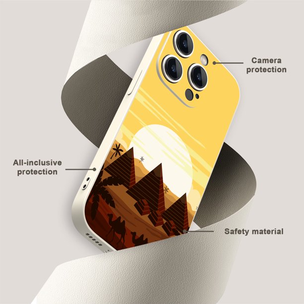 Destaca entre la multitud con esta elegante y protectora funda para iPhone con diseño de dibujos animados: ¡perfecta para vendedores!