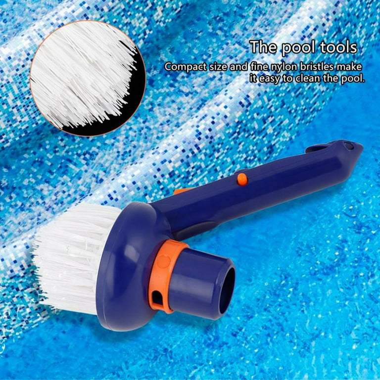 Durable Swimming pool Corner Steps Vacuum Brush spa Hot Tub Cleaning  Accessories