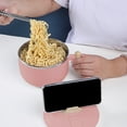 thumbnail image 1 of Birdeem Stainless Steel Bento Lunch Box with Phone Stand,Insulated Food Container for Adults,Reusable and Stackable Design,Perfect for Work,Office,Camping and Outdoor Activities, 1 of 8