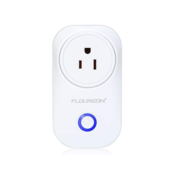 FLOUREON WiFi Smart Plug US Socket Smart Controlled Outlet ...