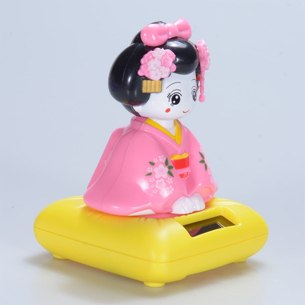 solar nodding head toys