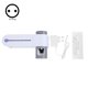 thumbnail image 1 of Dispensador automático ultravioleta de pasta de dientes, soporte para cepillo de dientes, organizador para baño, enchufe 110-240VEU, 1 of 5