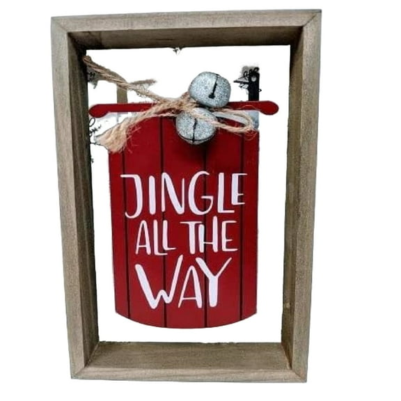 Malden Jingle All The Way Box Sign