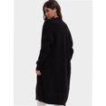 thumbnail image 3 of Women's Casual Long Cardigan Sweater - Open Front Lightweight Coat - Long Sleeve Knit Cover-Up, 3 of 6