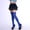 Blue, variant on Trendy Stockings for Daily Wear and Use Shaping Design Snag Versatile for Skirts All Season Comfort Stockings for Women plus Size Stockings with Bow Thigh High Stockings with Belt