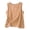 Orange, variant on Staron Summer Tops for Women Plaid Sleeveless Shirt Round Neck Casual Beach Vacation Party Tank Top, Orange 3XL