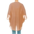 thumbnail image 7 of Women's Loose Fit Sleeves Kimono Style Cover Up Cardigan (Pack of 2), 7 of 7