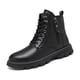 thumbnail image 1 of Botas Martin con cremallera y aumento de altura para hombre, informales, de cabeza redonda, con costuras de otoño e invierno, color negro, 1 of 6