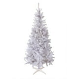 Homegear 6FT Artificial White Christmas Tree Xmas Decoration - Walmart.com