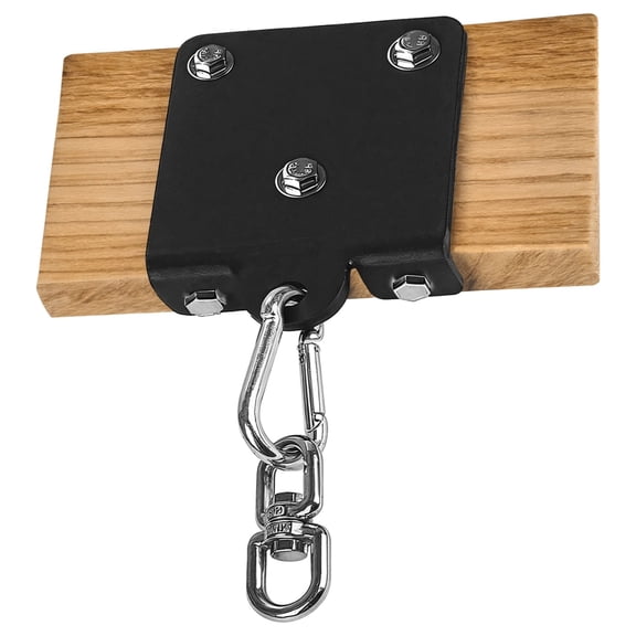 Heavy Bag Ceiling Mount with 360° Rotating Hook, Heavy Duty Metal Punching Bag Hanger for Boxing Gym Home Installation