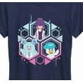 thumbnail image 3 of Pokémon - New Horizons - Nidothing Dot Quaxly - Ladies Short Sleeve Graphic T-Shirt, 3 of 5