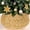 Natural, variant on Laquedecraft 24-Inch Brown Water Hyacinth Christmas Tree Collar