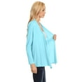 thumbnail image 4 of Simlu Open Front Cardigan Reg and Plus Size Lightweight Cardigans for Women Long Sleeves, 4 of 4