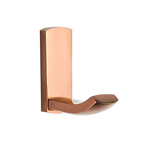 Flybath Coat Hook Brass Contemporary Style Towel Robe Hooks For Bathroom Kitchen Wall Mounted Polished Rose Gold Com - Rose Gold Wall Coat Hooks