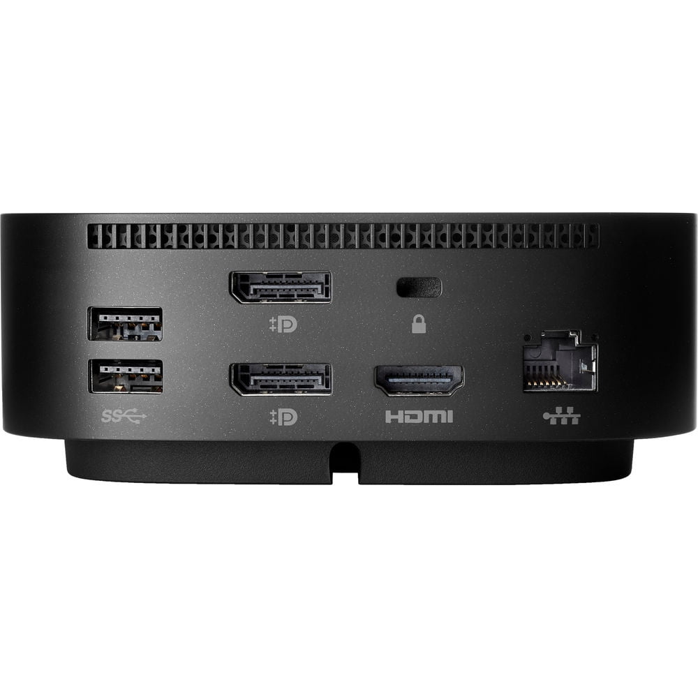 Restored HP G5 100W Power Delivery Docking Station, Black (Refurbished)
