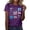 C-Dark Purple157, variant on DHFJKG 250 Anniversary USA T Shirts For Women Short Sleeve Graphic Tee Bow Printed Crew Neck Loose Fit July 4Th Birthday Tshirts Comfortable Tops