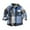 ZA-Blue, variant on Splozh Boys Shirt Baby Boy Flannel Shirt Toddler Plaid Shirt Baby Button Down Jacket Coat Infant Fall Outfits Yellow,12-18 Months