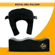 Royal BBL - Brazilian BBL Pillow After Surgery - Dr. Approved BBL Recovery Pillow with Comfort Back Support Cushion for Post-Op Sitting + Cover Drawstring Bag - Comfortable & Easy to Carry for Home
