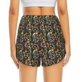 thumbnail image 4 of Fotbe Daisies Flowers Womens High Waist Running Shorts Athletic Workout Quick Dry Shorts for Women with Pockets Gym Yoga Summer Shorts-X-Large, 4 of 9