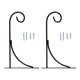 thumbnail image 2 of Soportes de pared de ganchos de hierro, soportes de pared de ganchos colgantes de estilo europeo para jardín,Ganchos colgantes Soportes de pared Soportes colgantes Ganchos de pared Ganchos de hierro S Higoodz Cocina, Decoración y Otros, 2 of 8
